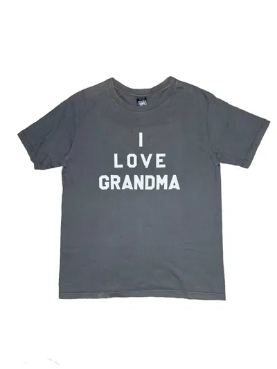 Pre-owned Number N Ine Number (n)ine I Love Grandma Tee In Gray