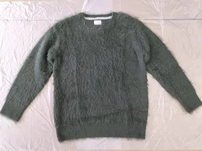 Pre-owned Number N Ine Number (n)ine Mohair Crewneck Sweater Green Size 3 Large
