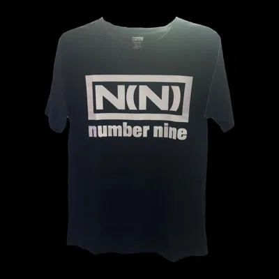 Pre-owned Number N Ine Number Nine Nine Inch Nails Tee In Black
