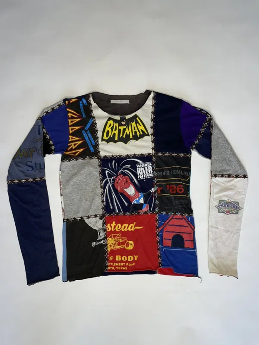 n(n) by NUMBER (N)INE × ALPHA Pre-owned Number N Ine Number Nine Patchwork In Multicolor | ModeSens
