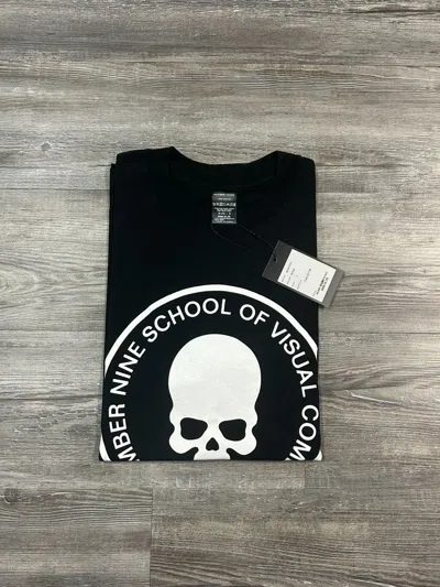 Pre-owned Number N Ine Number (n)ine School Of Visual Comedy Skull T-shirt In Black