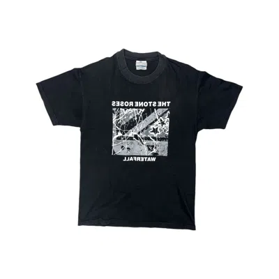 Pre-owned Number N Ine Number Nine Ss01 The Stone Roses Waterfall Tee In Black