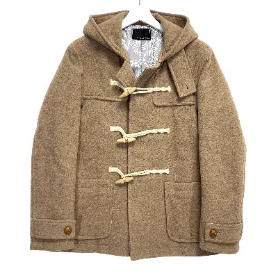 Pre-owned Number N Ine Number Nine Wool Duffle Coat Jacket In Beige