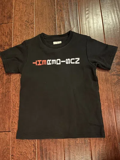 Pre-owned Number N Ine Og Number (n)ine Aw00 Dynalive Tee White Tag Redisun In Black