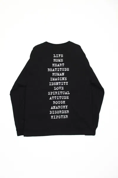 Pre-owned Number N Ine Poem L/s Tee