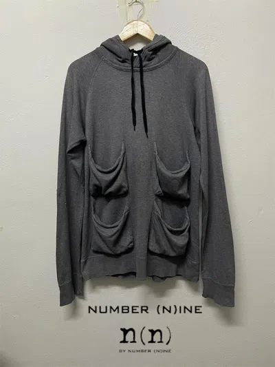 Pre-owned Number N Ine Ss 07 Number (n)ine Multi Pocket Hoodie In Gray