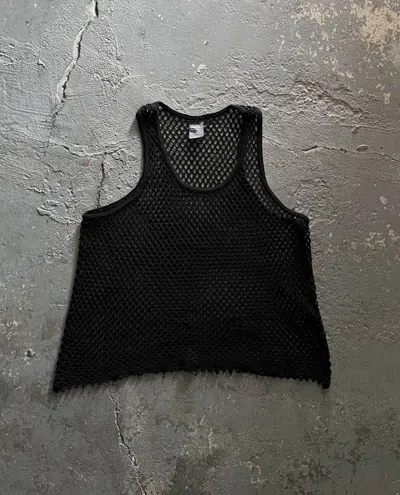 Pre-owned Number N Ine Ss04 ‘dream Baby Dream' Mesh Tank In Black