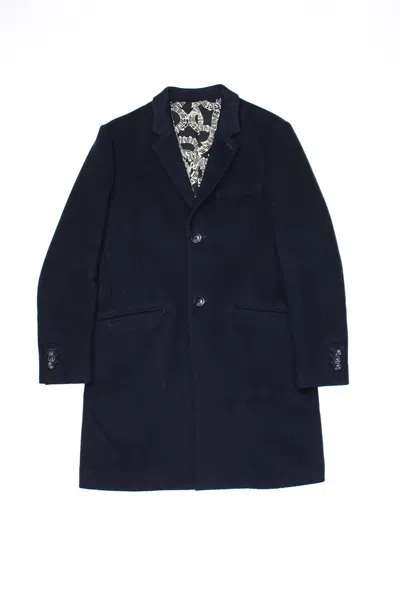 Pre-owned Number N Ine Trench Coat In Blue