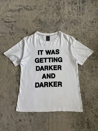 Pre-owned Number N Ine X Takahiromiyashita The Soloist Number (n)ine - Aw09 It Was Getting Darker And Darker Tee