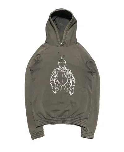 Pre-owned Number N Ine X Takahiromiyashita The Soloist Number (n)ine “time Migration” Ss01 Knight Hoodie In Brown