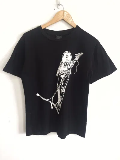 Pre-owned Number N Ine X Takahiromiyashita The Soloist Og Number Nine Joey Ramones Black Shirt (size Medium)