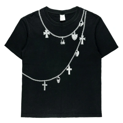 Pre-owned Number N Ine X Takahiromiyashita The Soloist Ss/aw03 Rosary Tee In Black