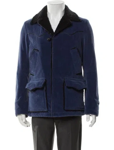 Pre-owned Number (n)ine 2008 'my Own Private Portland' Utility Jacket In Blue