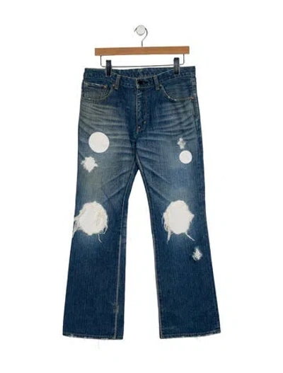 Pre-owned Number (n)ine Bootcut Jeans In Blue