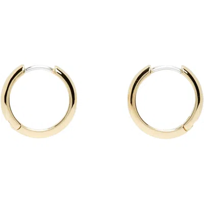 Numbering 3208 Earrings In Gold