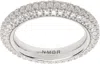 Numbering Silver 3415 Ring In Metallic