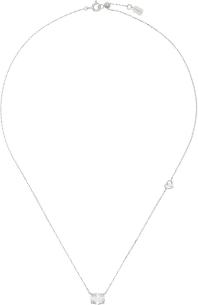 Numbering #3762 Necklace In Silver