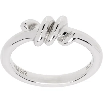 Numbering 4603 Ring In Silver