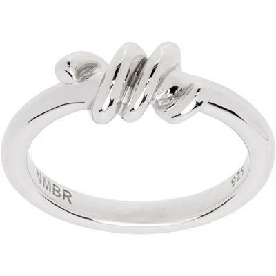 Numbering #4603 Ring In Silver