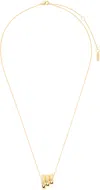 Numbering #5738 Necklace In Gold