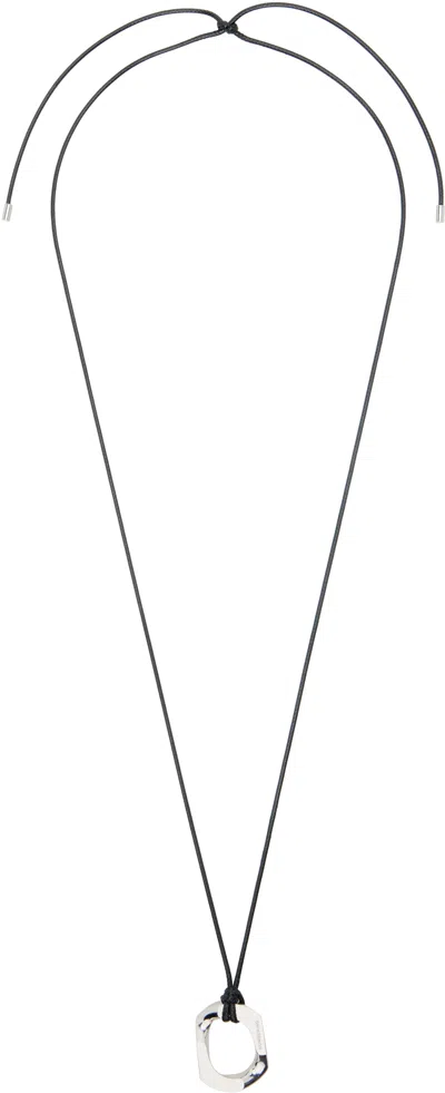 Numbering #5749 Necklace In Black