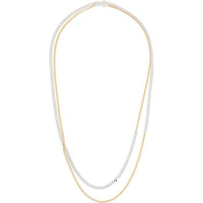 Numbering 5782 Necklace In White