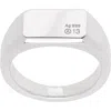 Numbering 7122 Ring In Silver