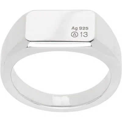 Numbering 7122 Ring In Silver