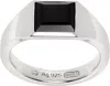 Numbering #7414 Ring In Silver