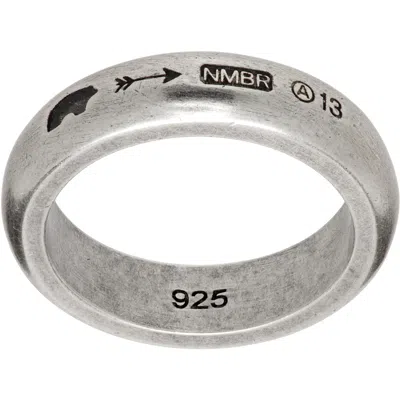 Numbering #7450 Ring In Silver