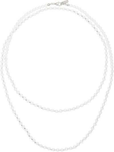 Numbering #7802 Necklace In Silver
