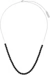 Numbering #7822 Necklace In Black