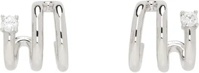 Numbering #8102 Earrings In Metallic