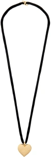 Numbering Black #5754 Necklace In Gold