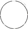 Numbering Black #7777 Necklace In Black