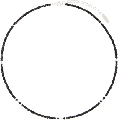 Numbering Black #7777 Necklace