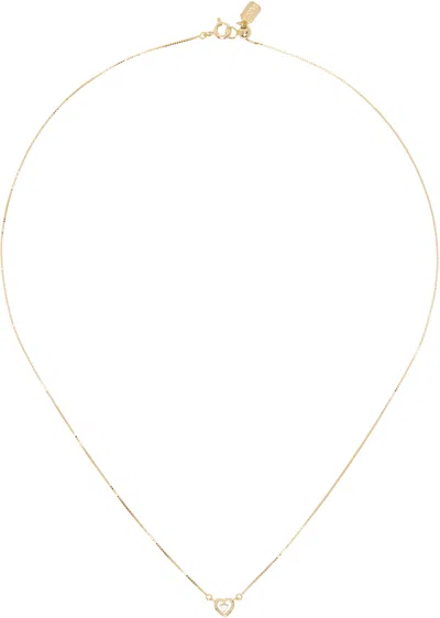 Numbering Gold #3717 Necklace In Gray