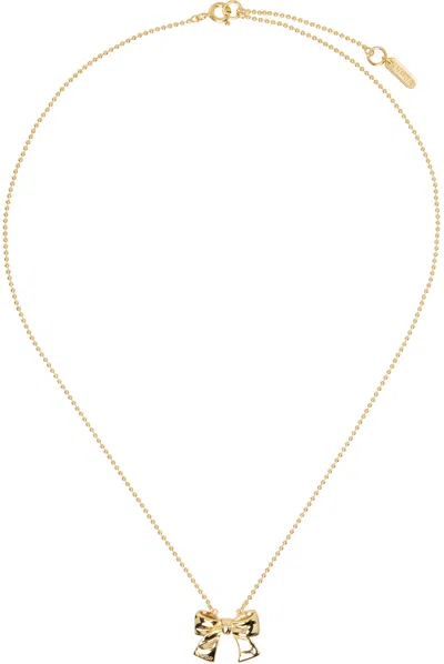 Numbering Gold #7734 Necklace