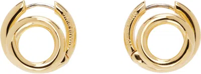 Numbering Gold #8101 Earrings