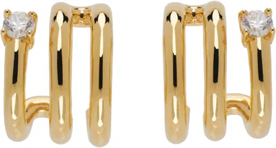 Numbering Gold #8102 Earrings