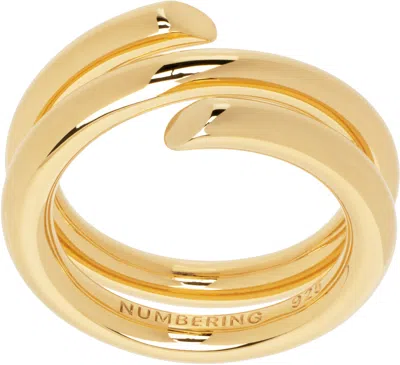 Numbering Gold #8402 Ring