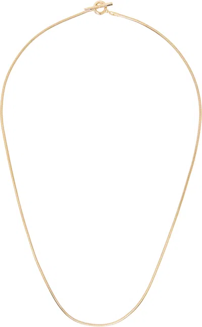 Numbering Gold #8703 Necklace
