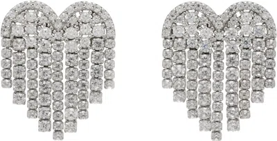 Numbering Silver #3218 Earrings In Metallic