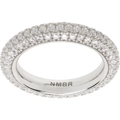 Numbering Silver 3415 Ring In Metallic