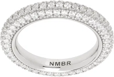 Numbering Silver #3415 Ring In White