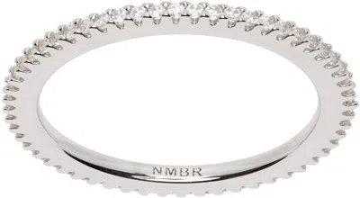 Numbering Silver #3512 Ring In White