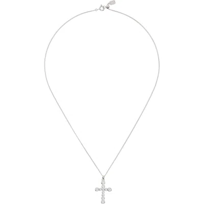 Numbering Silver 3729 Necklace In Metallic