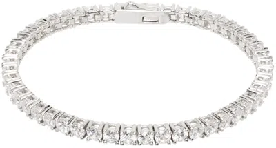 Numbering Silver #3924 Bracelet In White