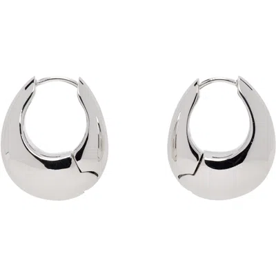 Numbering Silver 5116 Earrings In Metallic