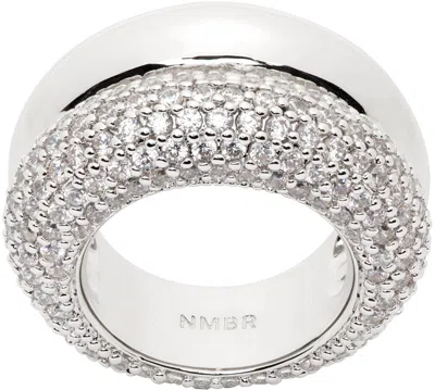Numbering Silver #5401 Ring In White